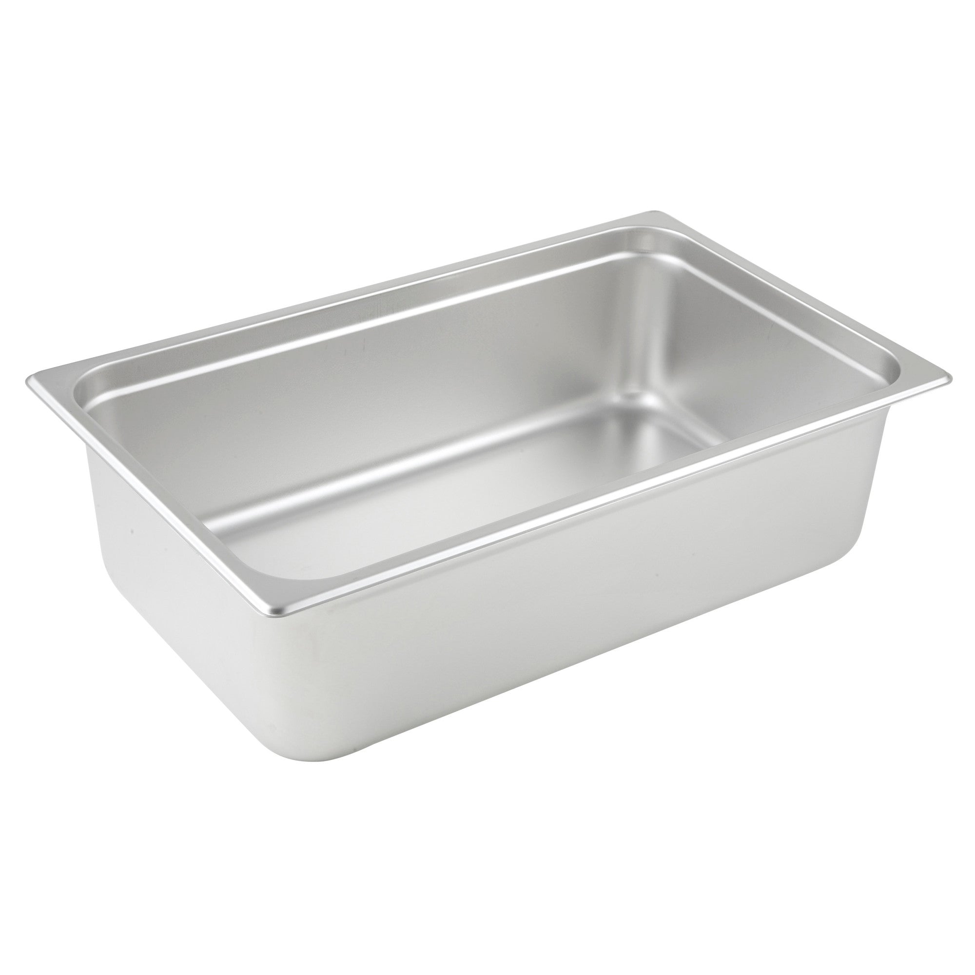 SPJP-106 - Anti-Jam Steam Pan, 23 Gauge Stainless Steel - Full, 6" – Winco