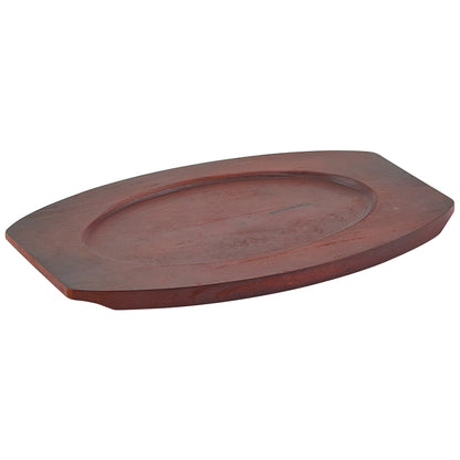 APL-10UL - Wooden Underliner for Aluminum Sizzle Platter - 10"