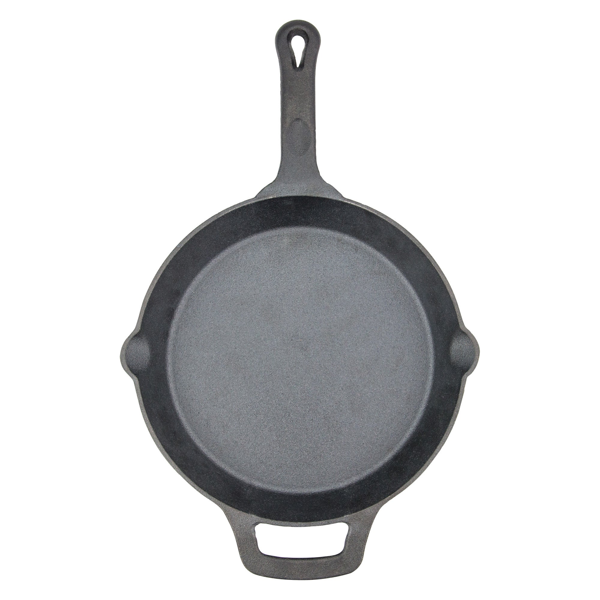 CAST-10 - 10" FireIron Cast Iron Skillet With Helper Handle – Winco