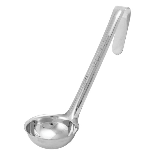 LDI-15SH - One-Piece Stainless Steel Ladle with 6" Handle - 1-1/2 oz