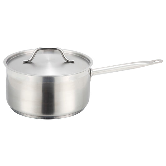 SSSP-2 - Stainless Steel Sauce Pan with Cover - 2 Quart
