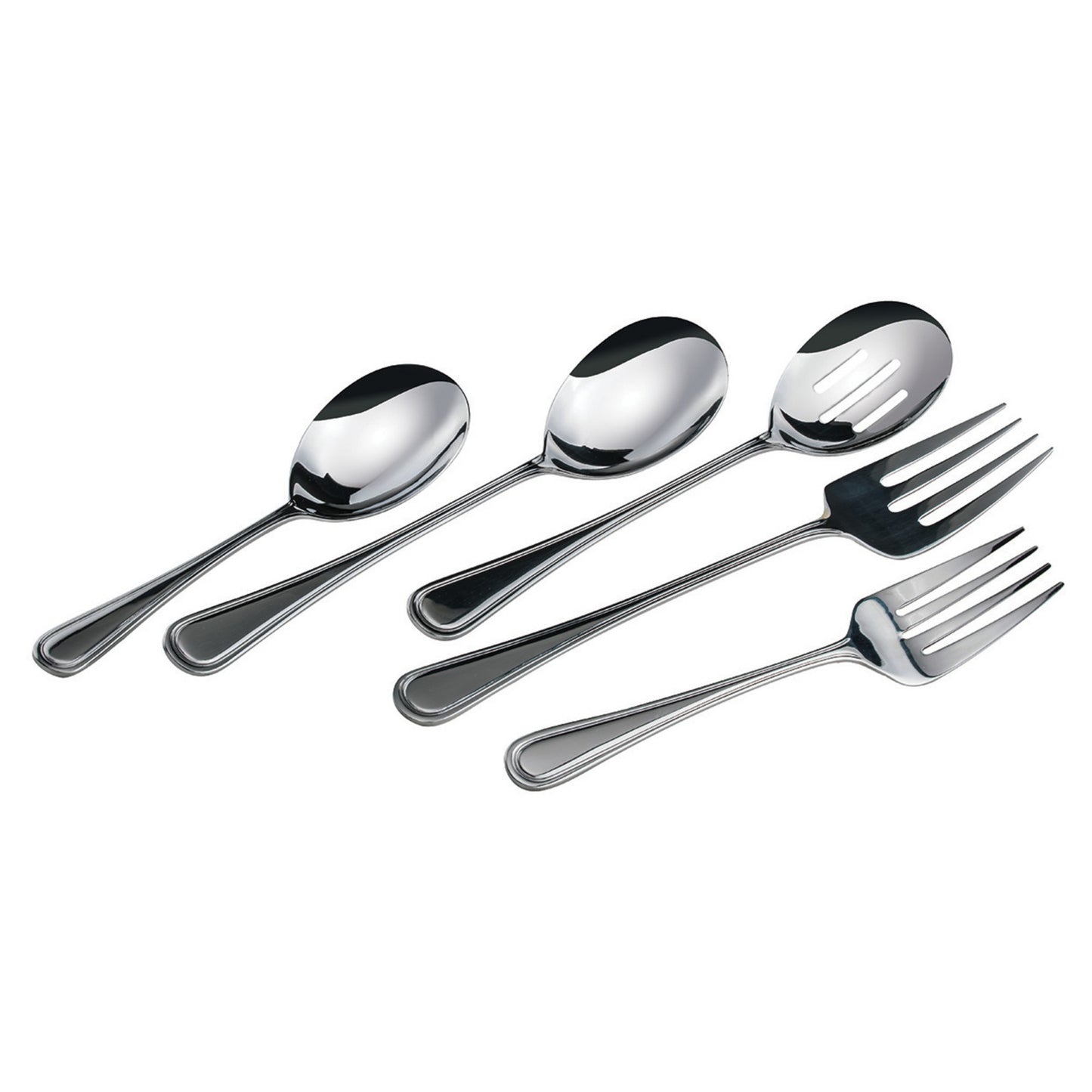 0030-23 - Shangarila Solid Serving Spoon, 18/8 Extra Heavyweight