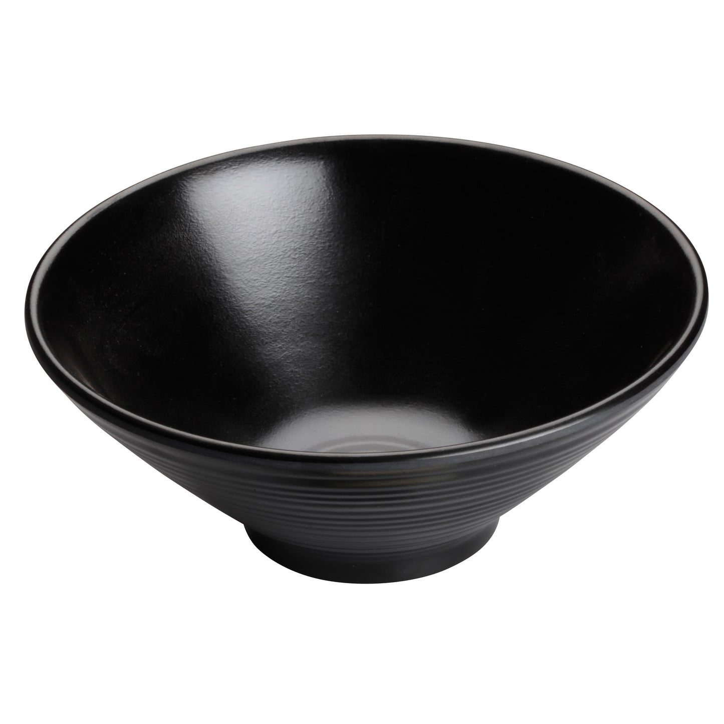 WDM014-302 - 6-7/8"Dia Melamine Bowl, Black, 24pcs/case