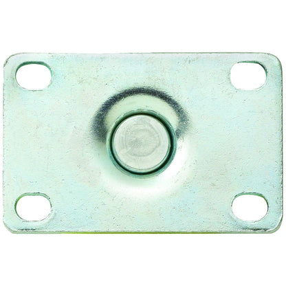 CT-23B - Universal Plate Caster Set with Brake, 2-3/8" x 3-5/8" Plate, 5" Wheels