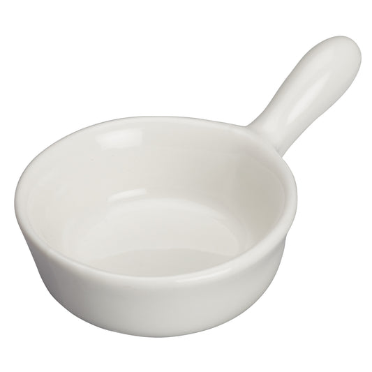 WDP021-101 - 2-1/2"Dia Porcelain Mini Dish, Bright White, 36 pcs/case