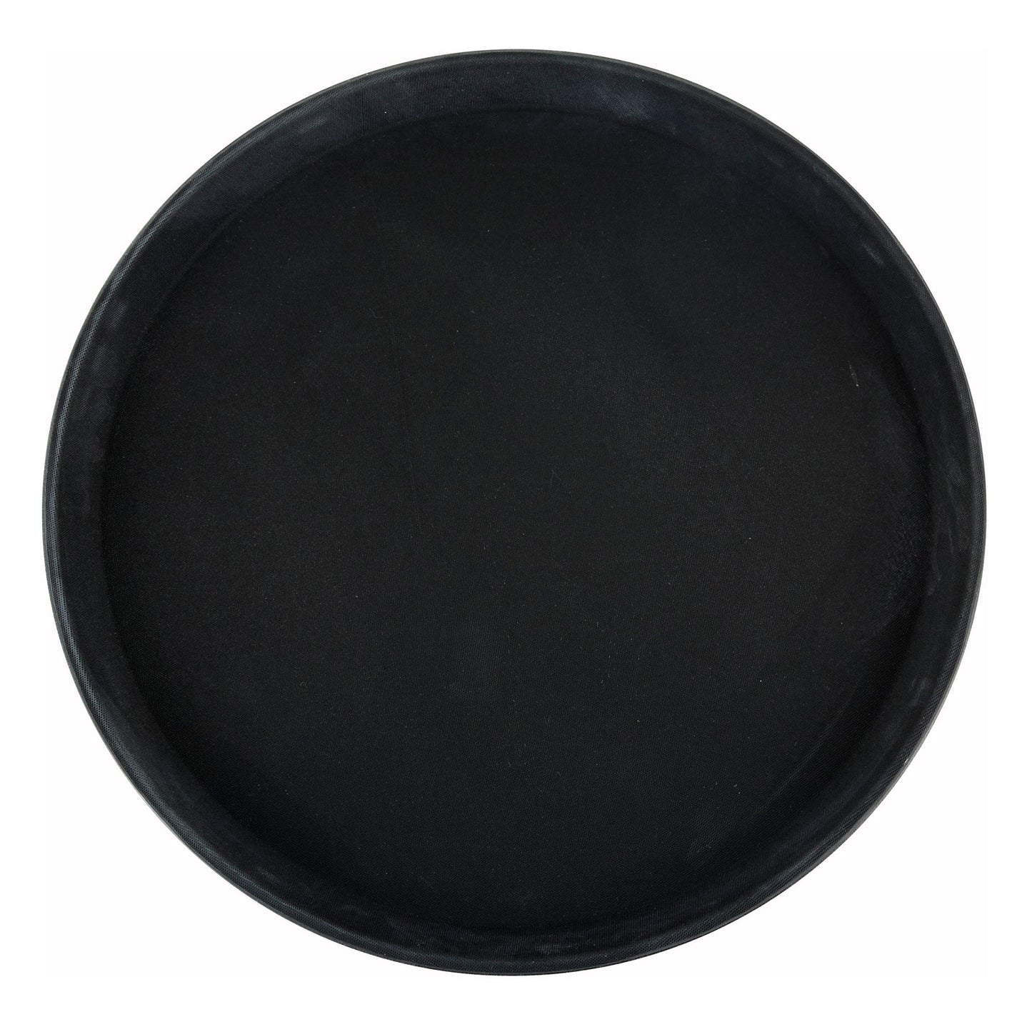 TRH-11K - Easy-Hold 11" Round Rubber-Lined Plastic Tray