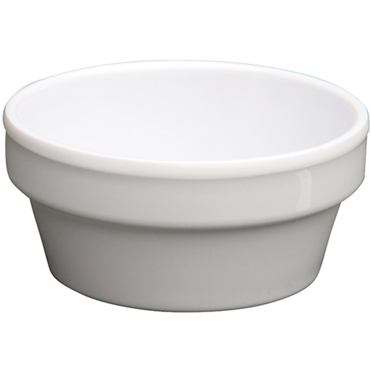 MMSC-4W - Melamine 4 oz Sauce Cups/Ramekins - White