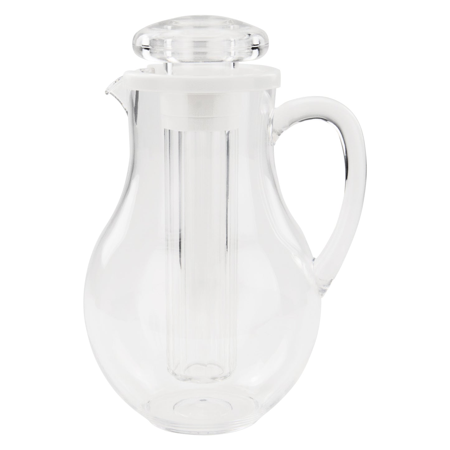 WPIT-19 - 64 oz Water Pitcher with Ice Tube Core