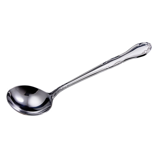 LE-1 - 7" Gravy & Soup Ladle, 1 Ounce, Stainless Steel