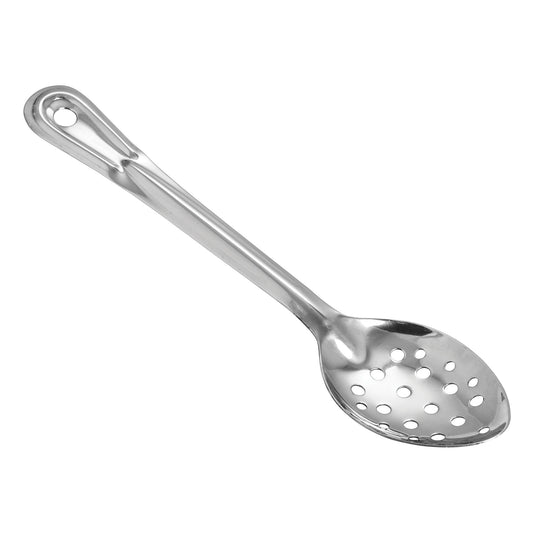 BSPT-11H - Heavy-Duty Basting Spoon, Stainless Steel, 1.5mm - Perforated, 11"