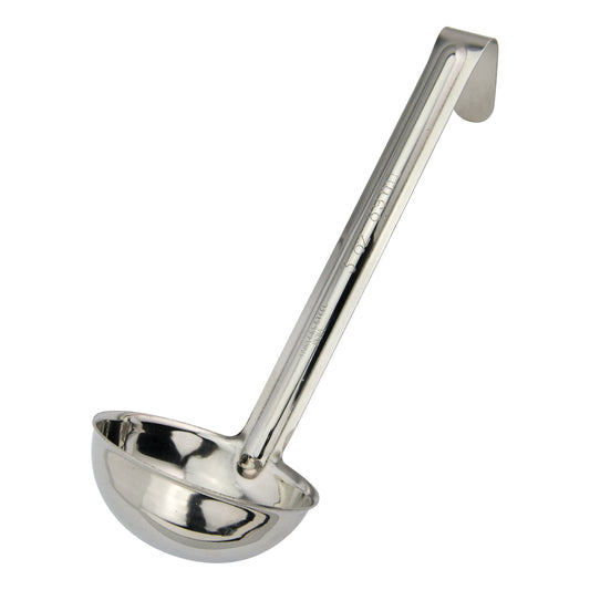 LDI-30SH - One-Piece Stainless Steel Ladle with 6" Handle - 3 oz