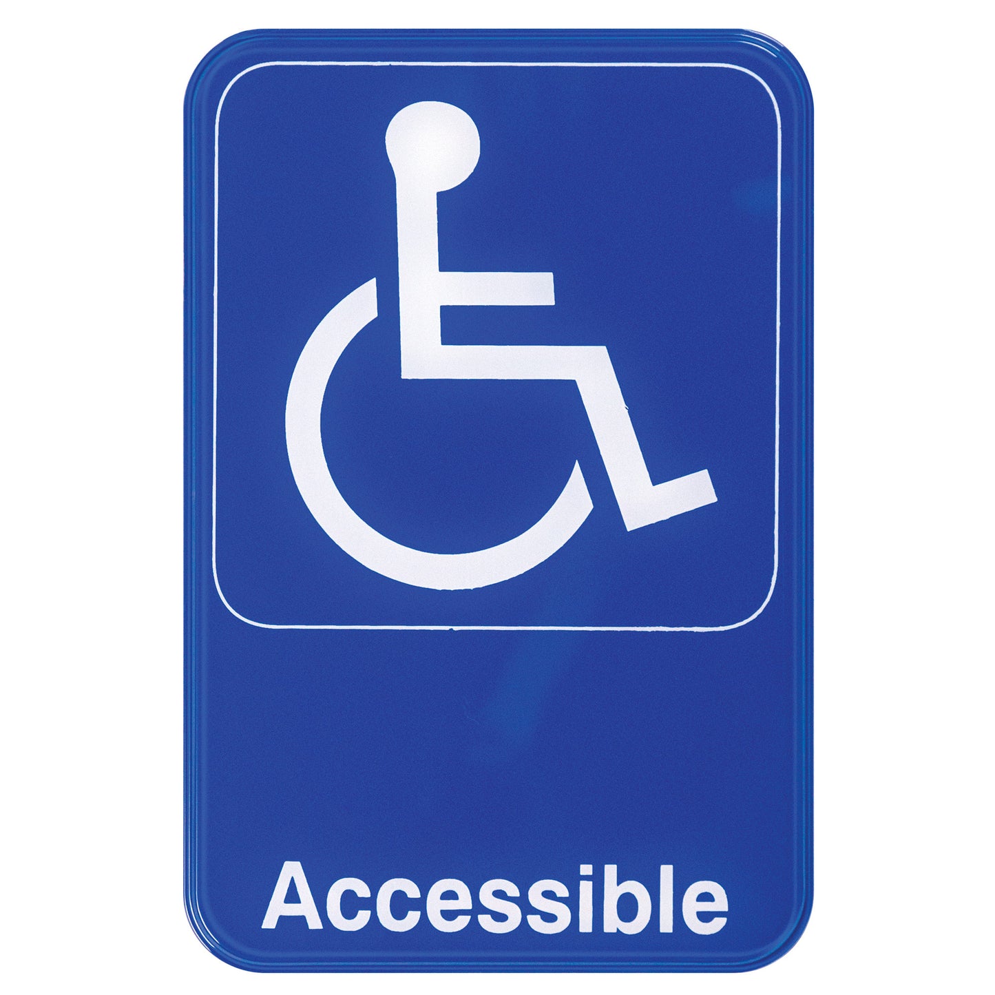 SGN-653B - Information Sign, 6"W x 9"H - Wheelchair Accessible