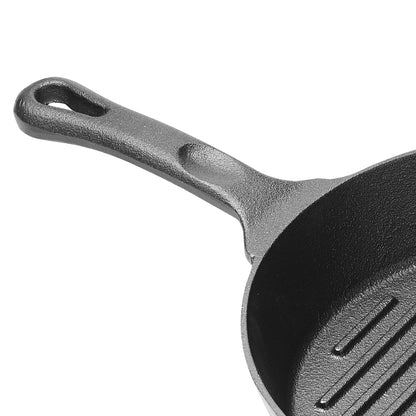 CAGP-10R - 10-1/4" Round FireIron Cast Iron Grill Pan