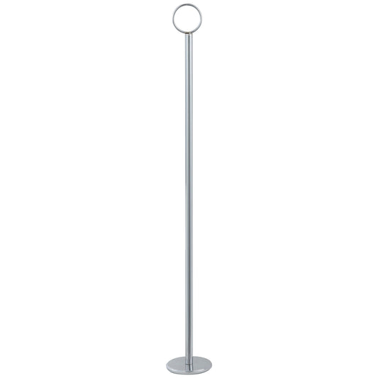 TBH-18 - Table Number Holder, Chrome - 18"