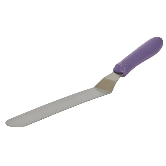 TWPO-9P - Allergen-Free Spatula with Offset, 8-1/2" x 1-1/2" Blade