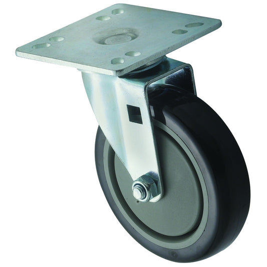 CT-44 - Universal Plate Caster Set, 4" Square, 5" Wheels