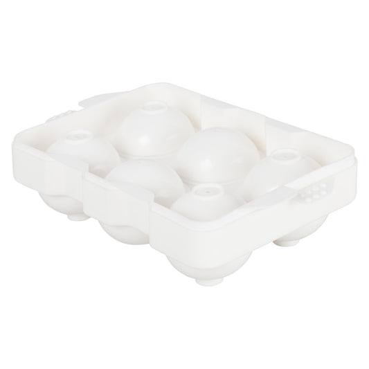 ICCP-6W - Round Ice Cube Tray, 6 Compartments