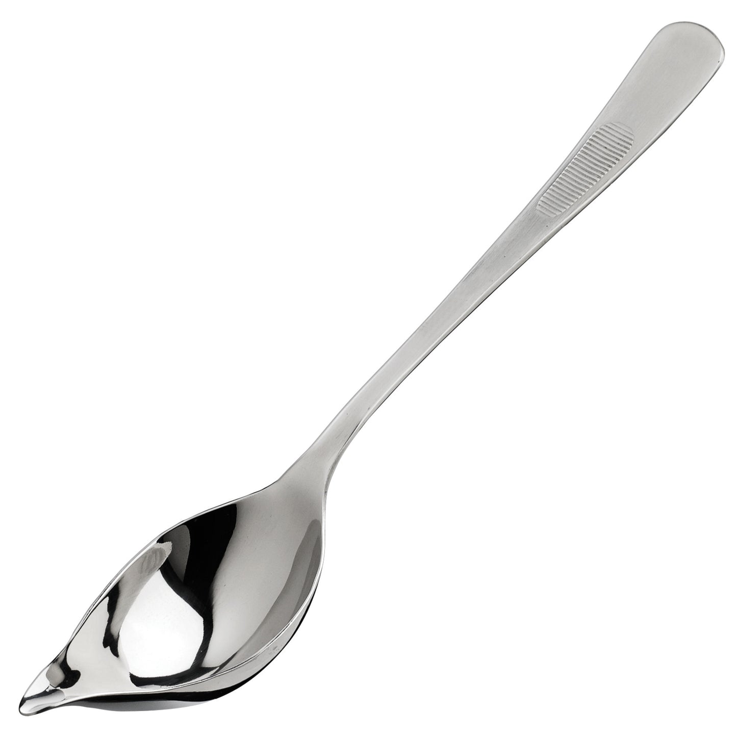 SPS-TS8 - 8" Drizzling Plating Spoon with Tapered Spout