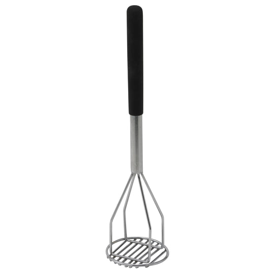 PTMP-18R - Potato Masher with Plastic Handle - 4" Round