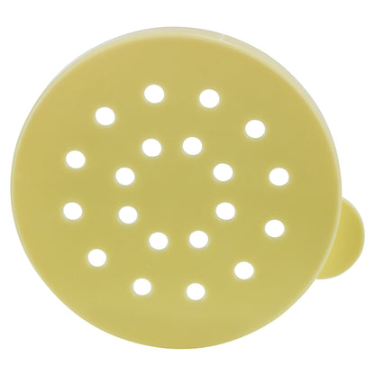 PDG-YL - Color Replacement Lids for 10 oz Dredges, 6 per Pack - Yellow
