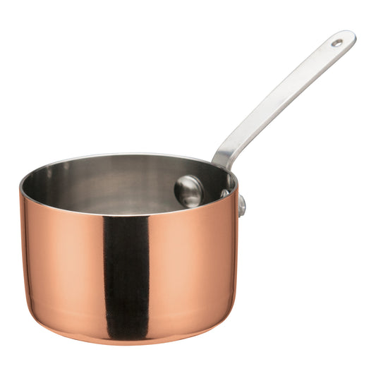 DCWA-202C - Mini Sauce Pan, Copper-Plated - 2-3-4-dia