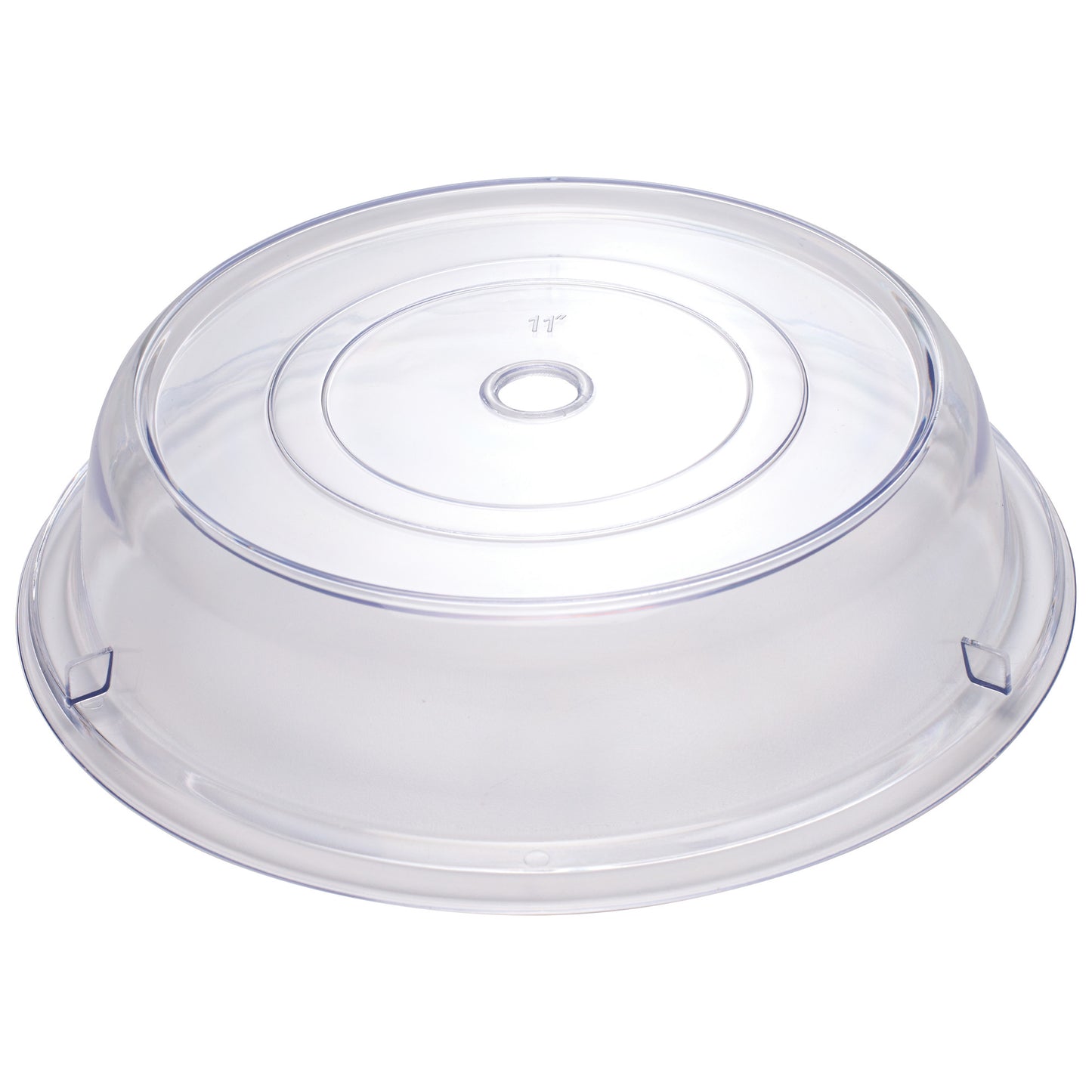 PPCR-11 - Clear Polycarbonate Plate Cover - 11" Dia