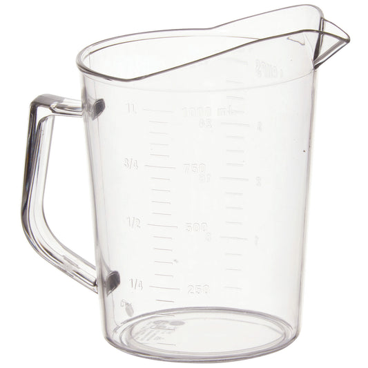 PMU-100 - Polycarbonate Measuring Cup - 1 Quart