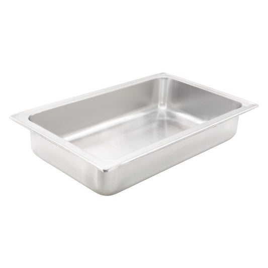 C-WPF - Dripless Water Pan, Full-Size, Flat Edge