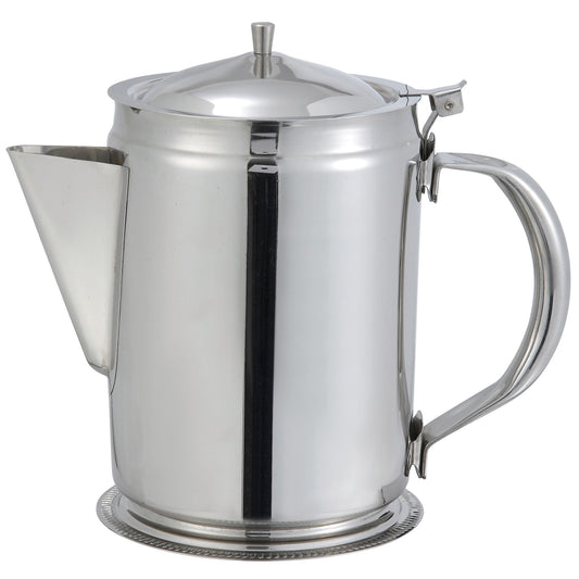 BS-64 - 64 oz Coffee Server with Cover, Stainless Steel