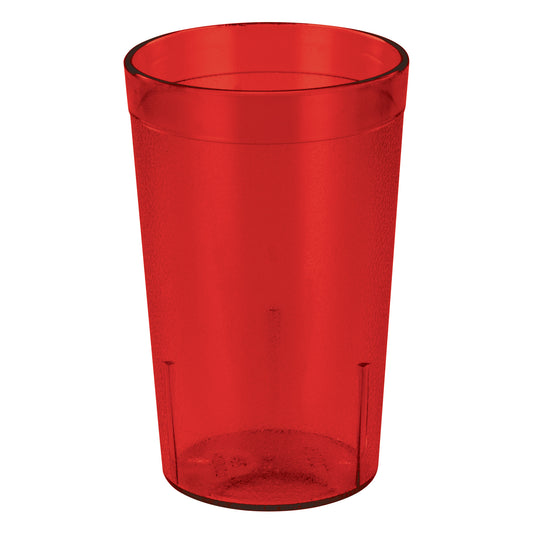 PTP-12R - Pebbled Tumblers - 12 oz, Red