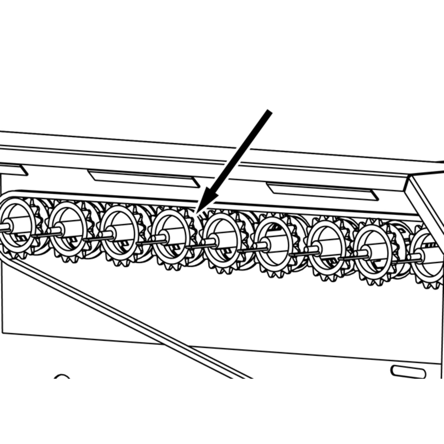 EHDG-P3 - Gear - 16 Teeth, Attached to Motor Shaft for EHDG