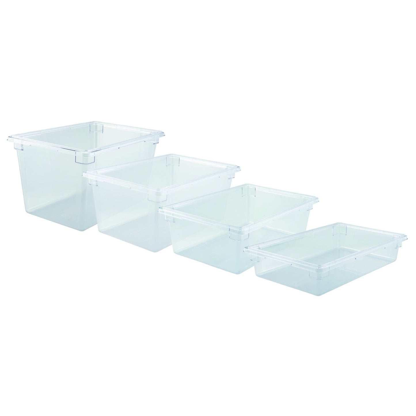 PFSF-6 - Food Storage Box, Clear Polycarbonate - Full, 6"