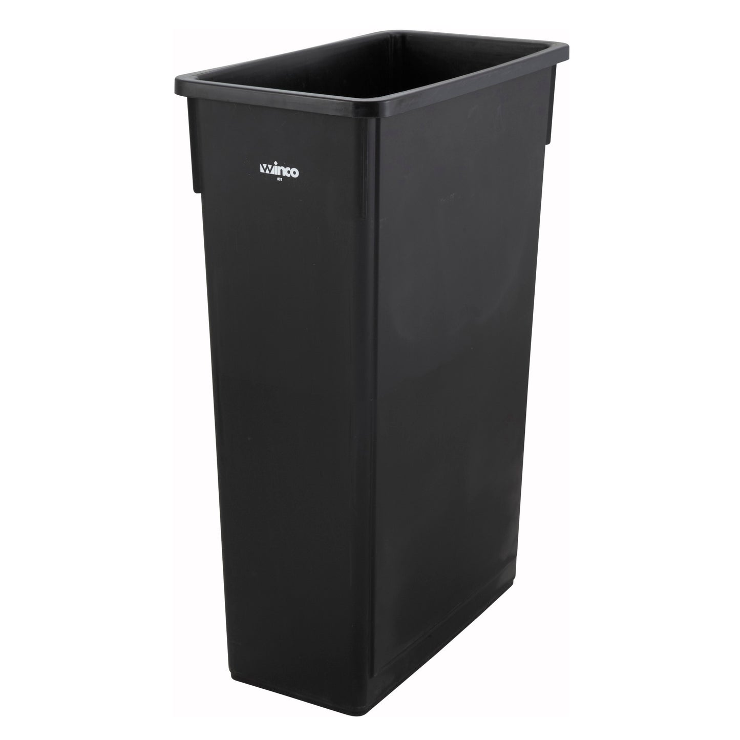 PTC-23K - 23 Gallon Slender Trash Cans - Black