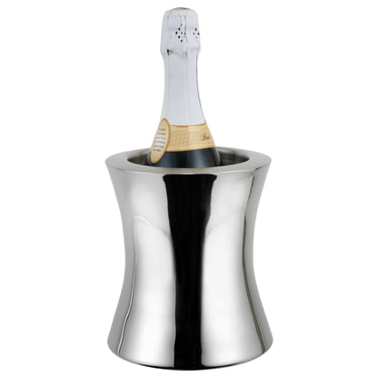 WC-60 - Double Wall Hourglass Wine Cooler, Stainless Steel