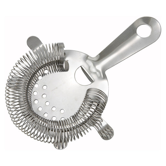 BST-4P - Bar Strainer, 4 Prongs, Stainless Steel