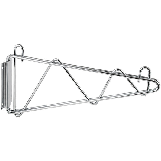 VCB-24 - Shelving Wall Mount Brackets, Chrome-Plated, 1 Pair - 24"