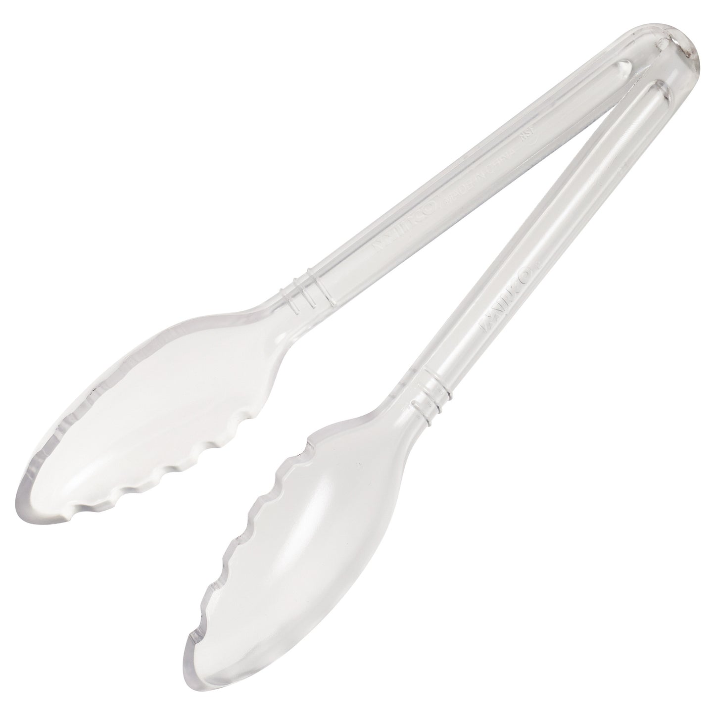 CVST-9C - Curv Serving Tongs - 9", Clear