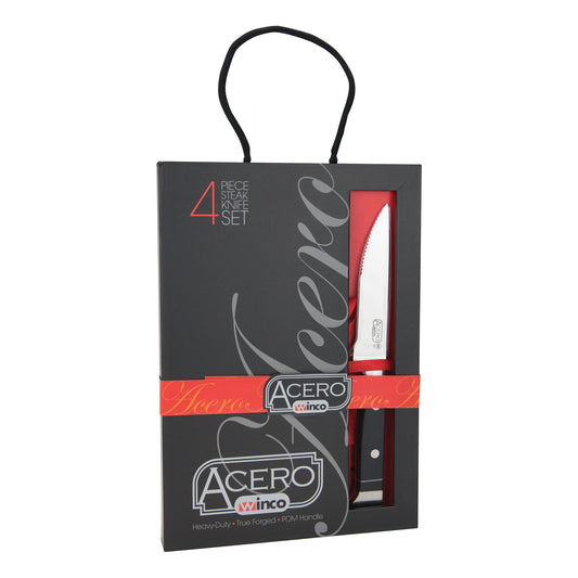 SK-1 - Acero Gourmet Steak Knives, 4 Pieces, Gift Box