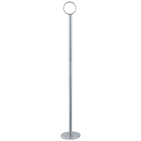 TBH-15 - Table Number Holder, Chrome - 15"