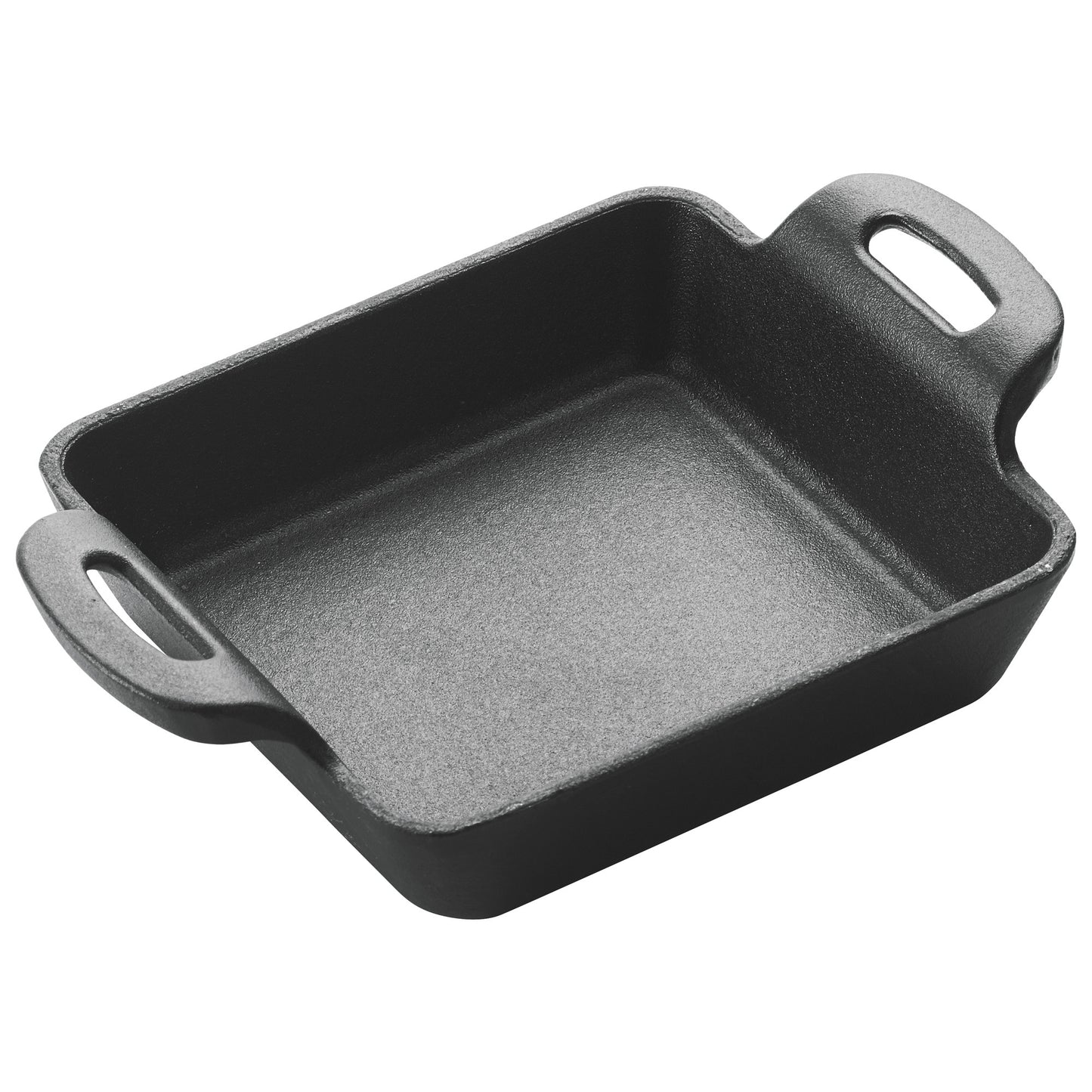 CASM-4S - 4-7/8" FireIron Mini Cast Iron 10oz Square Server