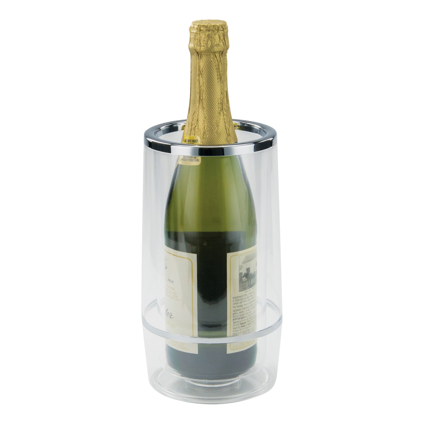 WC-4A - Clear Acrylic Wine Cooler