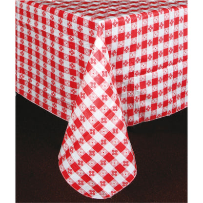 TBCO-70R - Table Cloth, Rectangle - Red, 52" x 70"