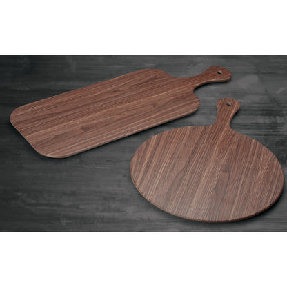 WDM002-401 - 20-7/8" x 8" Melamine Rectangular Platter, Wood, 12pcs/case