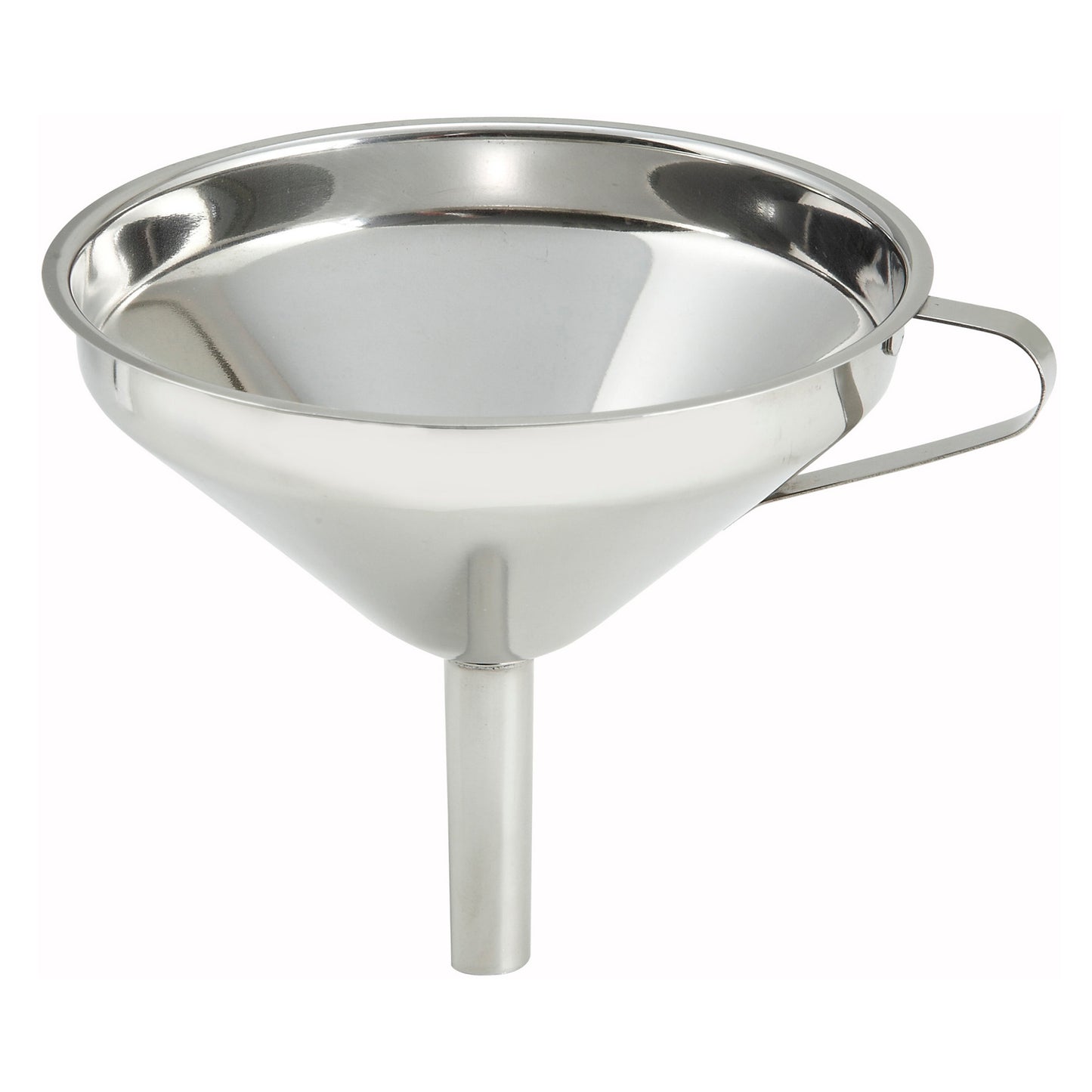 SF-6 - Stainless Steel Wide Mouth Funnel - 5-3/4"
