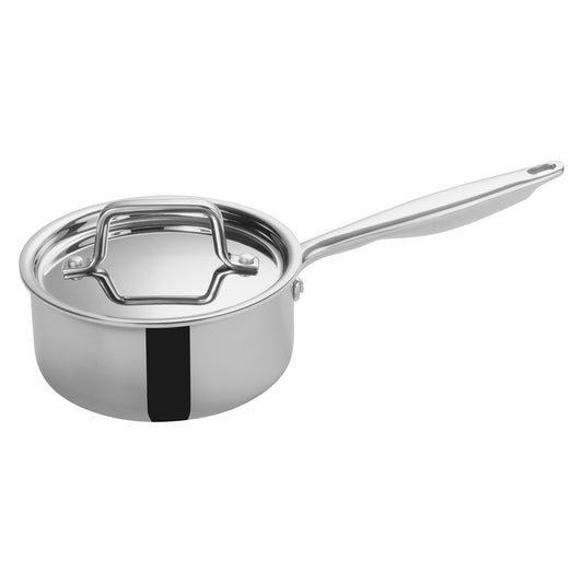 TGAP-2 - Tri-Gen Tri-Ply Stainless Steel Sauce Pan with Cover - 1-1/2 Quart