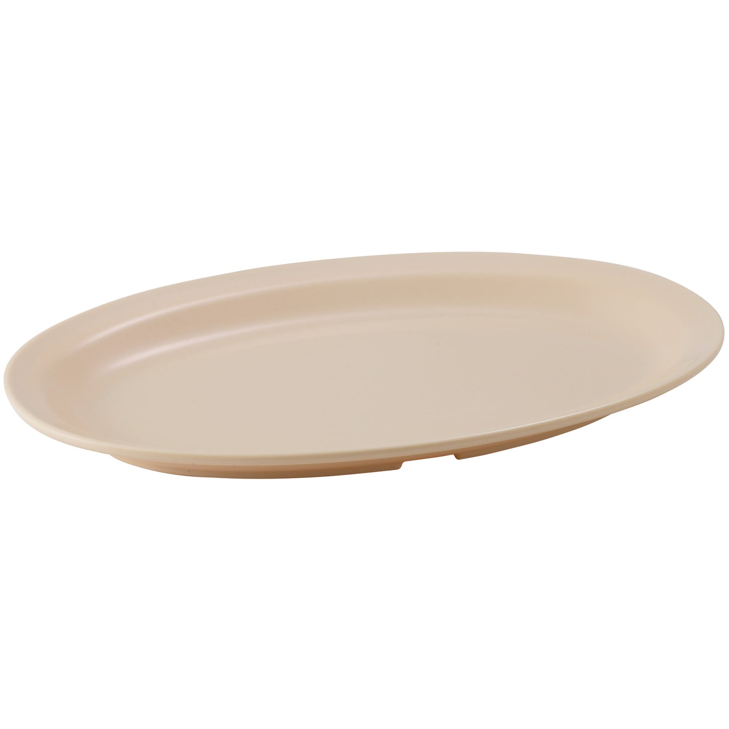 MMPO-118 - Melamine 11-1/2" x 8" Oval Platter - Tan