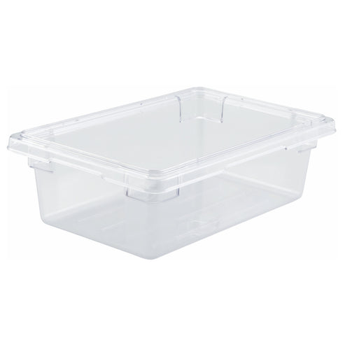 PFSH-6 - Food Storage Box, Clear Polycarbonate - Half, 6