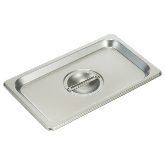 SPSCQ - 18/8 Stainless Steel Steam Pan Cover, Solid - Quarter (1/4)