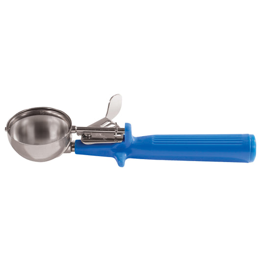ICOP-16 - Winco Prime 18/8 Stainless Steel One-Piece Thumb Press Disher - 16