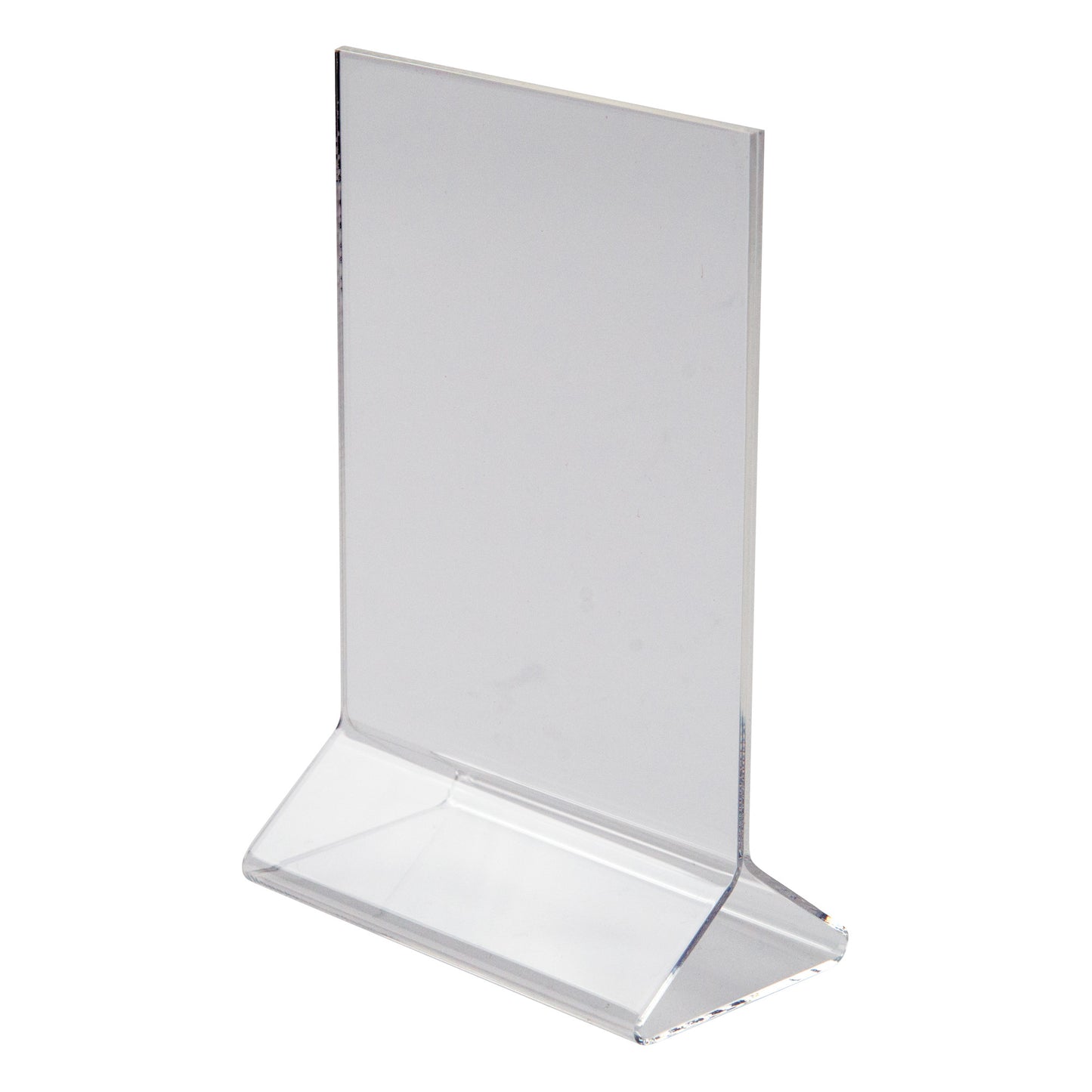 ATCH-46 - Double-Sided Clear Acrylic Menu Stand - 4" x 6"